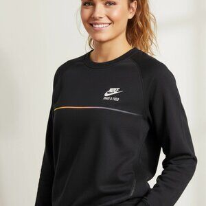 Nike Track & Field Sweatshirt | Size XL | Black Athletic Pullover